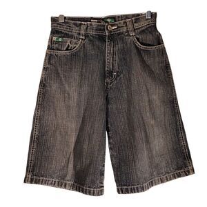 SouthPole vintage jean shorts boys 12 (27) in blue denim Y2K 90's baggy